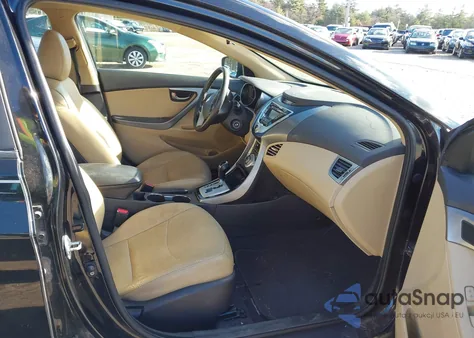 2011 Hyundai Elantra Limited из США, поврежденный, VIN 5NPDH4AEXBH013601